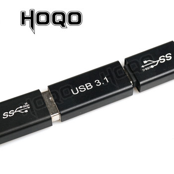 90 μοιρών USB 3.1 Type C Θηλυκό σε USB A θηλυκό B Αντάπτορας Αρσενικό σε Θηλυκό OTG Τύπος C σε usb 3.0 Αρσενικό Θηλυκό Μετατροπέας