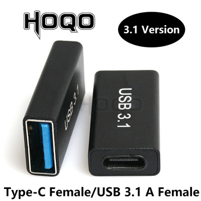 90 fokos USB 3.1 C típusú csatlakozó aljzatból USB A csatlakozóba B dugaszba csatlakozó OTG C típusú usb 3.0 csatlakozó aljzatba