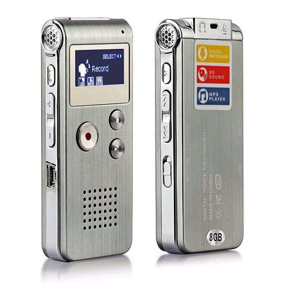 8GB/16GB/32GB Digital Voice Recorder Professional Mini Sound Audio Recorder Professional Dictaphone MP3 Player