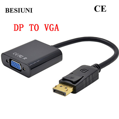 DisplayPort DP u HDMI-kompatibilan DVI VGA adapterski kabel 1080P Display Port konverter konektor za PC projektor Laptop HDTV