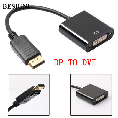 DisplayPort DP u HDMI-kompatibilan DVI VGA adapterski kabel 1080P Display Port konverter konektor za PC projektor Laptop HDTV