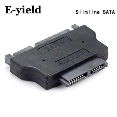 Slimline SATA Adapter soros ATA 7+15 22 tűs apa-slim 7+6 13 tűs női adapter