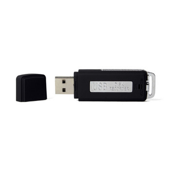 Гласово активирани рекордери Hidden Mini Recording Piecce Silent Record Hide No Sound No Light Silent USB Recorder