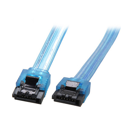 Καλώδιο SATA3 Serial ATA DATA 6 ιντσών 6 Gb/s με μάνδαλο Κλείδωμα για φορητό υπολογιστή SATA 3.0 SATAIII 6Gbps Σκληρός δίσκος σκληρός δίσκος/ SSD - Μαύρο