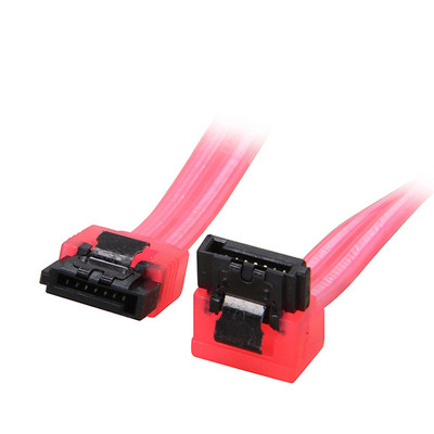 Καλώδιο SATA3 Serial ATA DATA 6 ιντσών 6 Gb/s με μάνδαλο Κλείδωμα για φορητό υπολογιστή SATA 3.0 SATAIII 6Gbps Σκληρός δίσκος σκληρός δίσκος/ SSD - Μαύρο