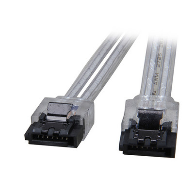 Καλώδιο SATA3 Serial ATA DATA 6 ιντσών 6 Gb/s με μάνδαλο Κλείδωμα για φορητό υπολογιστή SATA 3.0 SATAIII 6Gbps Σκληρός δίσκος σκληρός δίσκος/ SSD - Μαύρο