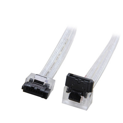 Καλώδιο SATA3 Serial ATA DATA 6 ιντσών 6 Gb/s με μάνδαλο Κλείδωμα για φορητό υπολογιστή SATA 3.0 SATAIII 6Gbps Σκληρός δίσκος σκληρός δίσκος/ SSD - Μαύρο