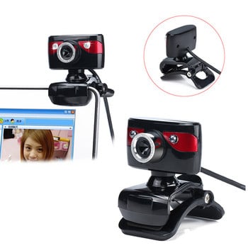HD Webcam USB Night Vision Εγγραφή βίντεο Κάμερα Web με μικρόφωνο για φορητό υπολογιστή