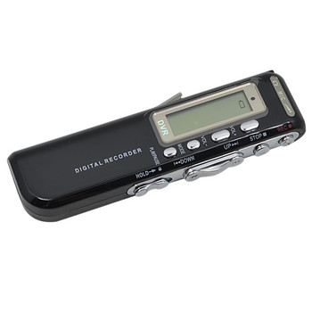 Φορητή συσκευή εγγραφής φωνής 8G USB Professional Αναπαραγωγή 96 ωρών Dictaphone Ψηφιακή συσκευή εγγραφής ήχου ήχου με συσκευή αναπαραγωγής WAV, MP3