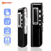 Φορητή συσκευή εγγραφής φωνής 8G USB Professional Αναπαραγωγή 96 ωρών Dictaphone Ψηφιακή συσκευή εγγραφής ήχου ήχου με συσκευή αναπαραγωγής WAV, MP3