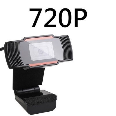 Webcam HD για υπολογιστή 480/720/1080P Mini Web Camera με μικρόφωνο USB Web Cam για υπολογιστή Mac Laptop Desktop YouTube Skype