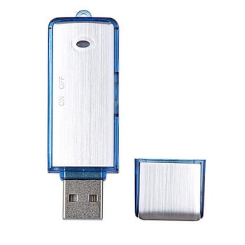 Μινιατούρα φωνητικής εγγραφής USB Εγγραφή με ένα κλικ Εξοπλισμός μικροφώνου HD Εγγράψιμο μεγάλης μνήμης Μετάδοση υψηλής ταχύτητας DJA88