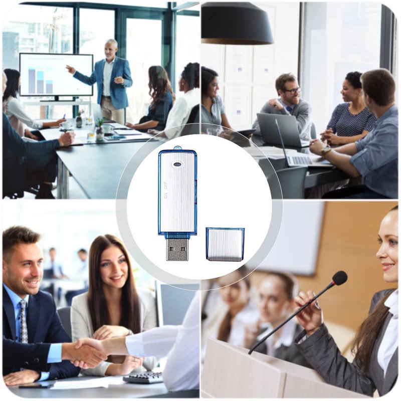 USB diktafon Minijaturni HD mikrofon za snimanje jednim klikom Oprema za snimanje, velika memorija, brzi prijenos DJA88