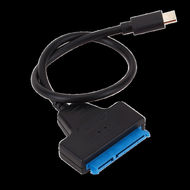 USB 3.1 USB C į SATA keitiklis USB 3.1 Type-C adapterio laidas skirtas 2,5 colio standžiajam diskui SSD SATA į C TIPO didelės spartos standžiojo disko laidą