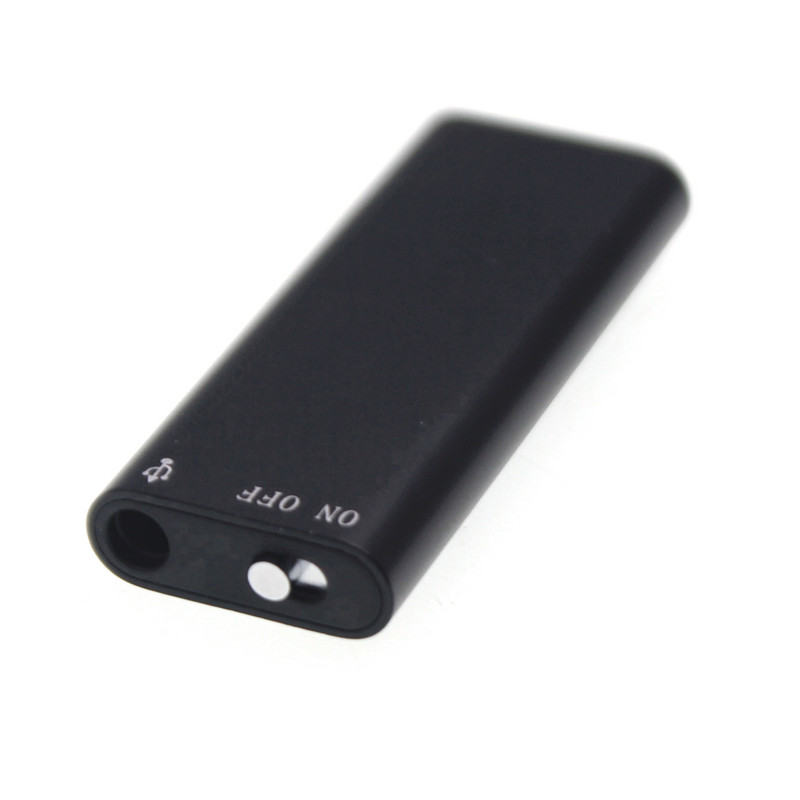 11 часа непрекъснат запис на гласов запис със звук, активиране на VOX функция MP3 плейър - аудио микро 8GB