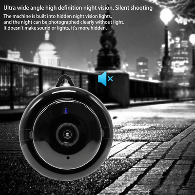 V380 Baby Monitor Mini Wifi IP kétirányú audio vezeték nélküli beltéri kamera éjszakai kamera HD