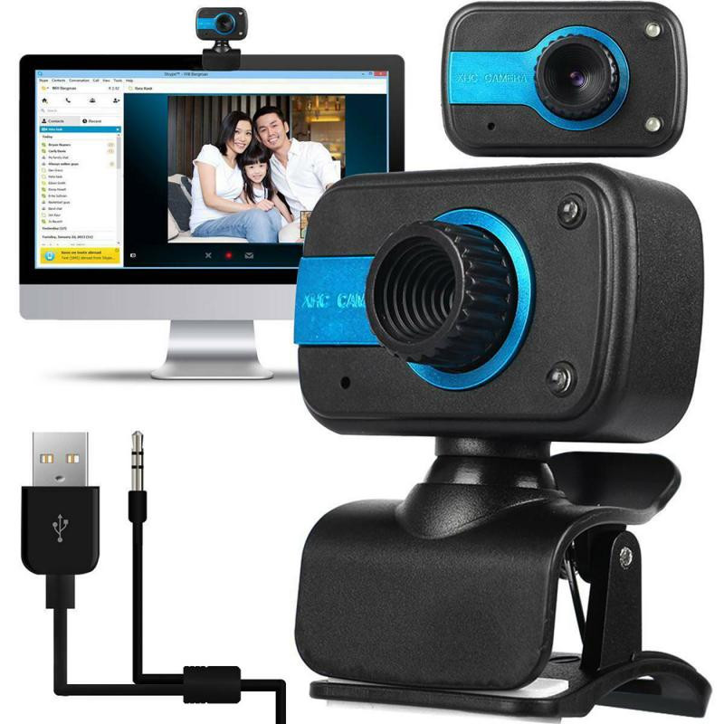 Cameră web USB 2.0 480P Full HD Cameră web Cameră pentru computer Microfon încorporat cu absorbție a sunetului pentru computer Notebook Laptop PC Desktop