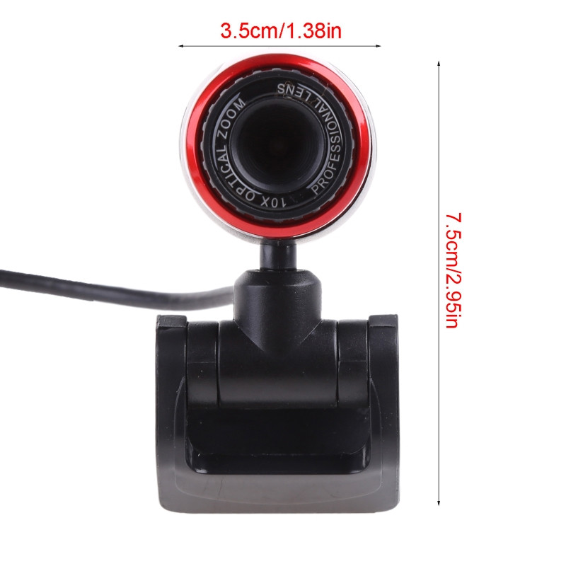 Računalna web kamera 30 FPS USB 2.0 web kamera ugrađeni mikrofon za stolno računalo prijenosno računalo 2023