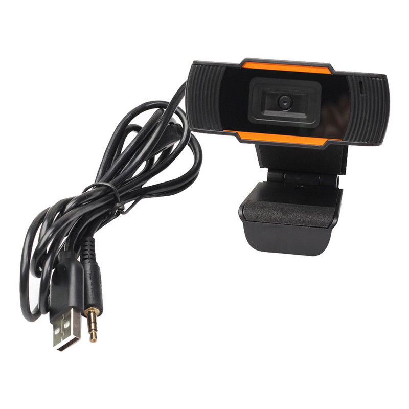 CMOS Plug and Play számítógépes tartozékok Meghajtó nélküli kamera laptop PC-hez Ajándék Full HD webkamera Univerzális USB 2.0 Clip, Forgatható