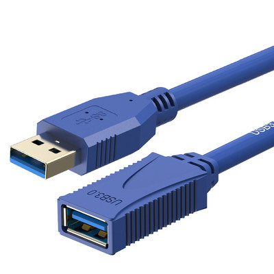 USB 3.0 kabelis USB3.0 ilgintuvas USB kištukinis duomenų kabelis USB3.0 OTG prailginimo laidas, skirtas asmeniniam televizoriui USB3.0 HUB ilgintuvas