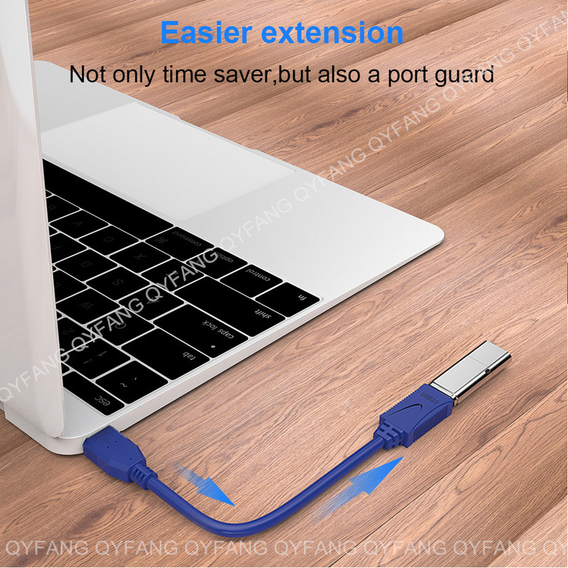 USB 3.0 kabelis USB3.0 ilgintuvas USB kištukinis duomenų kabelis USB3.0 OTG prailginimo laidas, skirtas asmeniniam televizoriui USB3.0 HUB ilgintuvas