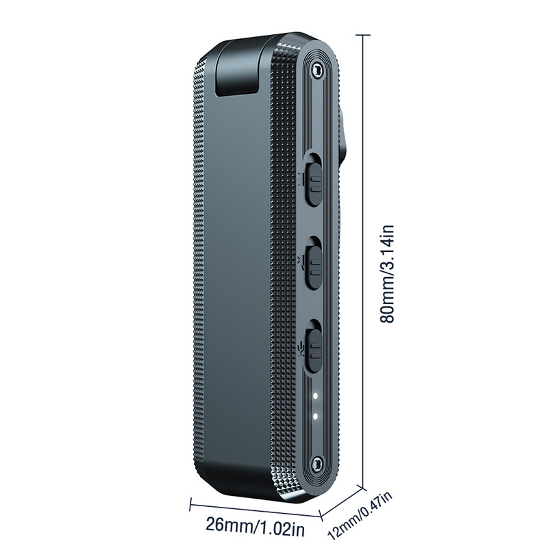 Nou stilou de înregistrare a sunetului Mini cameră Full HD Înregistrare video voce Viziune nocturnă în infraroșu 1080P Cameră mică fără fir purtabilă