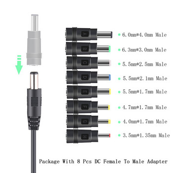Καλώδιο μετατροπέα USB 5V σε DC 9 V/12V WiFi σε Powerbank 8DC Πολυλειτουργικό καλώδιο μετατροπέα τάσης για κάμερα δρομολογητή