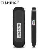 TISHRIC 16GB 32GB profesionāls mini USB balss ierakstītājs, uzlādējams digitālais audio mini diktofons Gravador De Voz