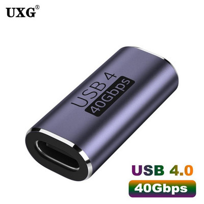 40Gbps USB 4 tipa-C ženski na USB4 ženski spojnik USB-C adapterski konektor Tip C pretvarač uređaja Adapter podataka Mini USB adapter