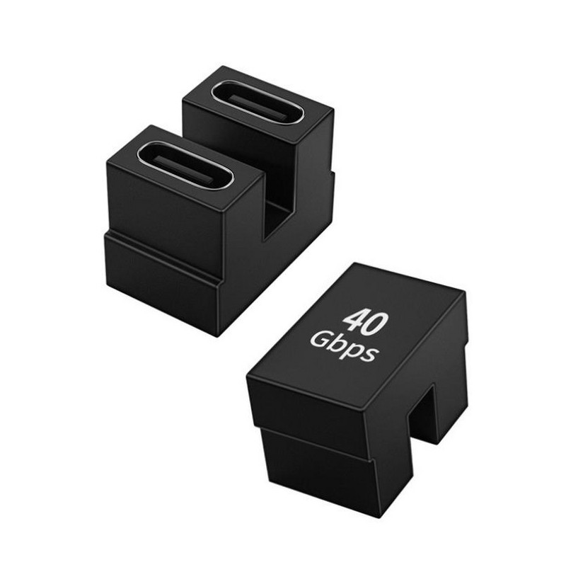 40Gbps USB 4 tipa-C ženski na USB4 ženski spojnik USB-C adapterski konektor Tip C pretvarač uređaja Adapter podataka Mini USB adapter