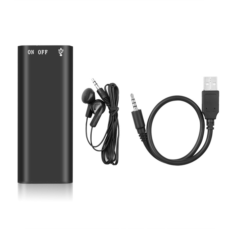 Ultra-mini USB Voice Recorder Dictafon profesional Înregistrare cu o singură tastă Înregistrare audio U-Disk pentru Lectură Music Recorder