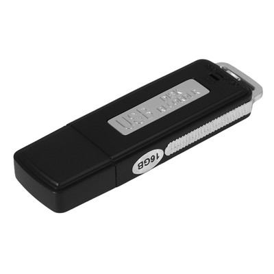 16GB USB диктофон, мини звукозаписващо устройство за лекции, срещи, джобен диктофон за интервю