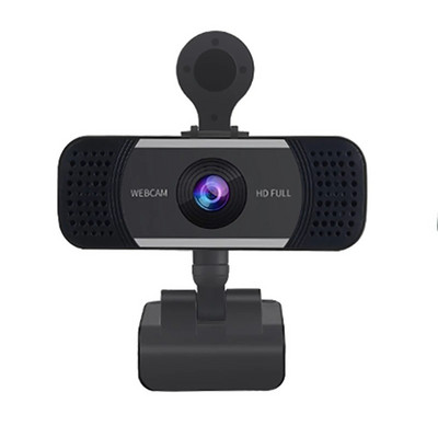 Κάμερα Web Full High Definition 1080P Web Camera για εγγραφή κλήσης USB 2.0 Webcam με ενσωματωμένο κάλυμμα προστασίας προσωπικών δεδομένων μικροφώνου
