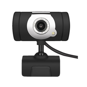 USB 2.0 уеб камера камера с вграден микрофон за компютър лаптоп Ръчно фокусиране HD компютър уеб камера за Windows Xp 7 8