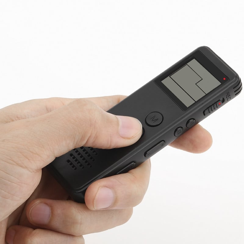 32 GB skaitmeninis diktofonas Garso MP3 diktofonas Triukšmo mažinimas Balso įrašymas vienu klavišu WAV įrašų grotuvas 128 Kbps