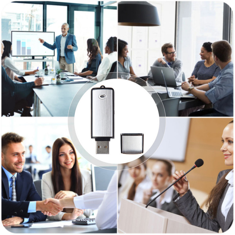 Înregistrator de voce USB Înregistrare în miniatură cu un singur clic Echipament de microfon HD Instrument de stocare externă Pen de înregistrare MAV 1buc SP99