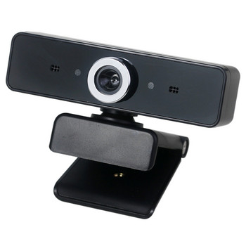 Περιστρεφόμενη κάμερα USB εγγραφής βίντεο HD Webcam με μικρόφωνο για φορητό υπολογιστή Μικρόφωνο με απορρόφηση ήχου και ακύρωση θορύβου