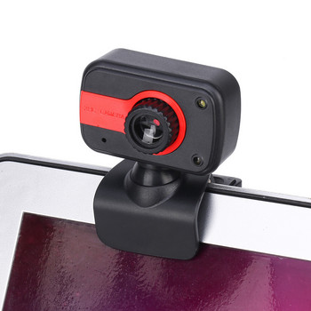 HD Webcam USB Υπολογιστή Web Camera για φορητό υπολογιστή Επιτραπέζια βιντεοκάμερα με κλιπ μικροφώνου-On