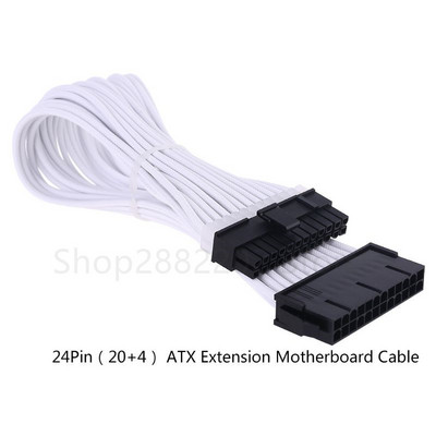 Sleeve hosszabbító tápkábel 24 tűs A TX/EPS/8 tűs PCI-E GPU/8 tűs CPU/6 tűs PCIE/4 tűs CPU kábel