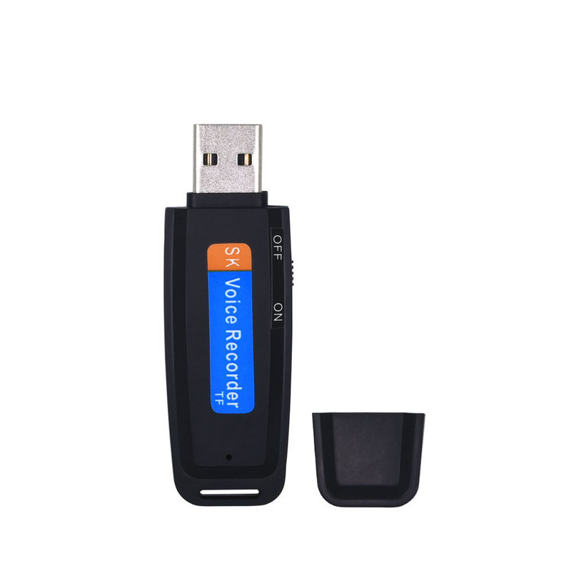 Profesionāls USB HD trokšņu samazināšanas mini kartes U diska portatīvais ierakstītājs, uzlādējams maksimālais atbalsts 32 GB balss ierakstīšanas pildspalva