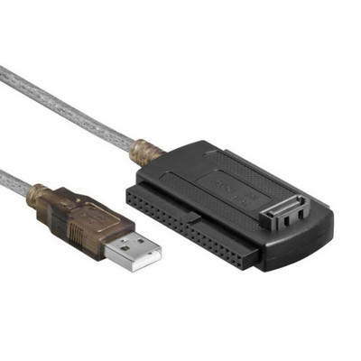 USB 2.0 uz IDE adaptera kabelis USB uz SATA eBay kabelis 2,5/3,5 collu HDD SSD datora cietā diska kabelis datora klēpjdatoram