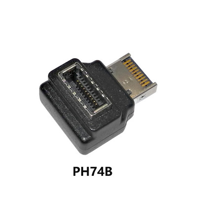 USB 3.1 előlapi fejléc E típusú USB C típusú USB bővítőkábel adapter csatlakozó asztali számítógép alaplapi csatlakozójához