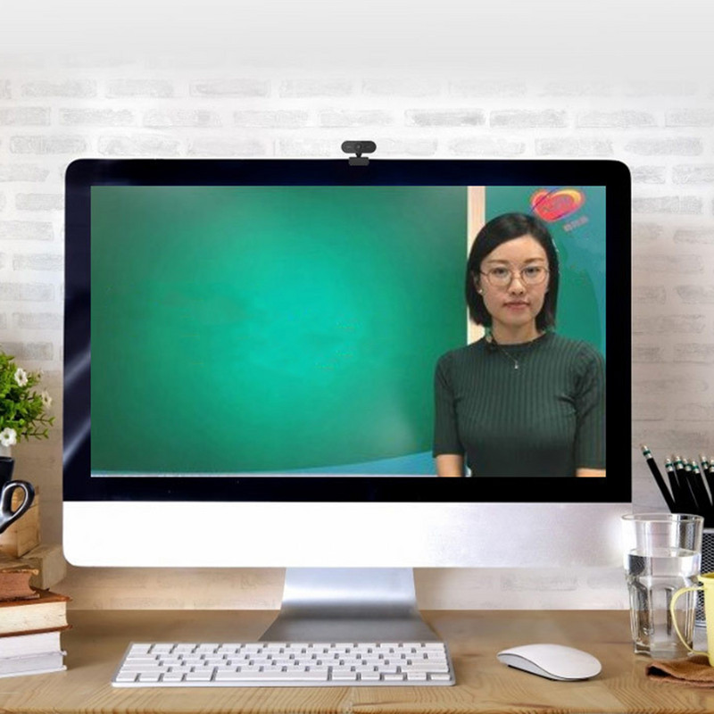 Mini web kamere Prijenosna web kamera visoke rezolucije 1080P s automatskim fokusom i mikrofonom za računalne periferije online klase