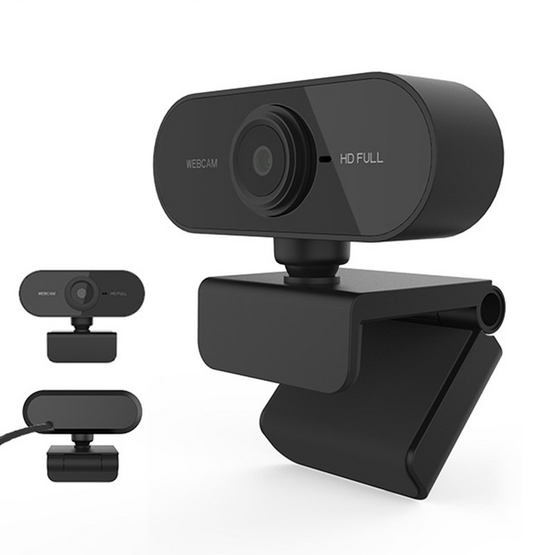 Mini web kamere Prijenosna web kamera visoke rezolucije 1080P s automatskim fokusom i mikrofonom za računalne periferije online klase