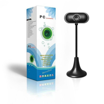 Web kamera 480P USB web kamera s ugrađenim mikrofonom za PC Rotirajuće kamere za emitiranje uživo Pozivi Video Conferencia Rad