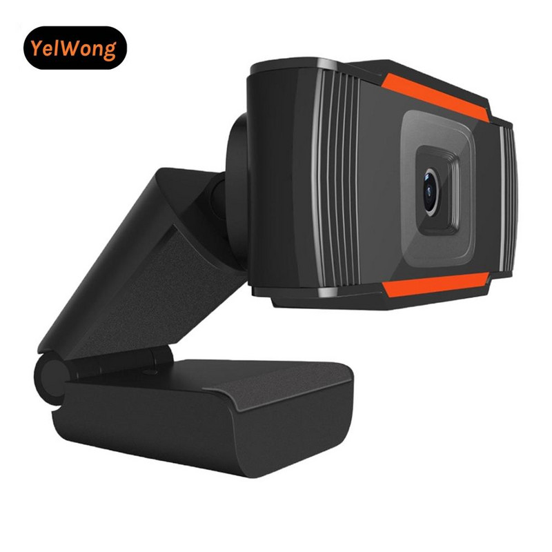 Cameră web HD rotativă YelWong Mini USB 2.0 Cameră web Înregistrare video de înaltă calitate cu imagini color adevărate 1080P Curs online