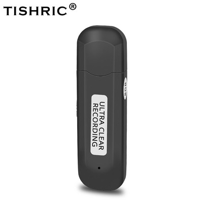 TISHRIC Professional 32GB 16GB Mini Usb Диктофон Цифров аудио Мини Диктофон Акумулаторна Gravador De Voz