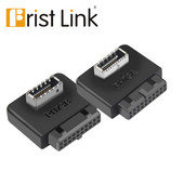 USB 3.0 вътрешен конектор към USB 3.1/3.2 тип C преден тип E адаптер 20pin към 19pin конвертор за дънна платка на компютър Конектор Riser