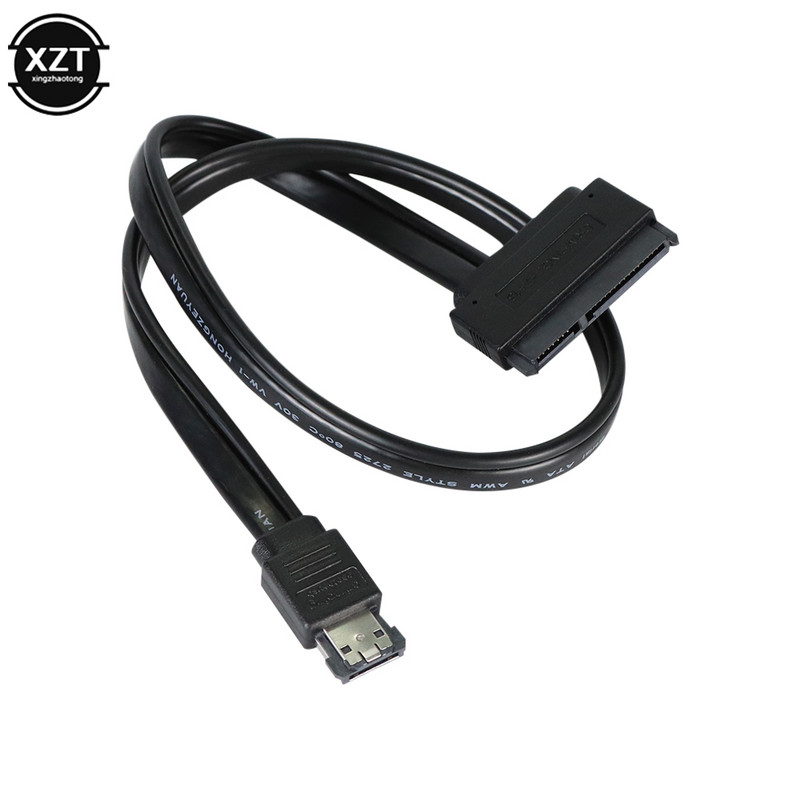 Najnoviji 50 cm Dual Power Esata Usb 5v Combo na 22pin Sata Usb kabel tvrdog diska Hot-prodajni dodaci za 2.5 3.5 tvrdi disk