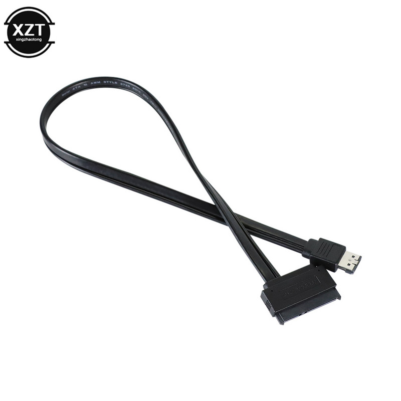 Najnoviji 50 cm Dual Power Esata Usb 5v Combo na 22pin Sata Usb kabel tvrdog diska Hot-prodajni dodaci za 2.5 3.5 tvrdi disk